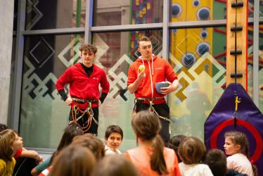 Cours d'escalade <br> A l'unité