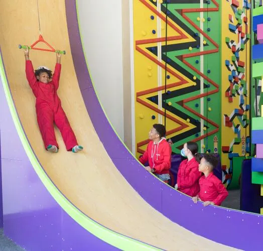 Toboggan vertical