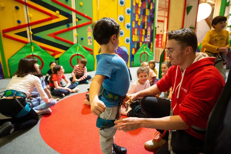 Initiation escalade 4-5 ans